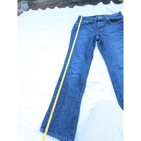 Calvin Klein Jeans Women's Size 6 Bootcut inseam 32" Bootcut 100% cotton Denim - Picture 13 of 16